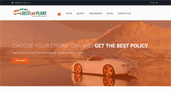 Desktop Screenshot of bestcarplans.com